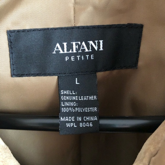 Alfani Suede Jacket - Picture 8 of 8